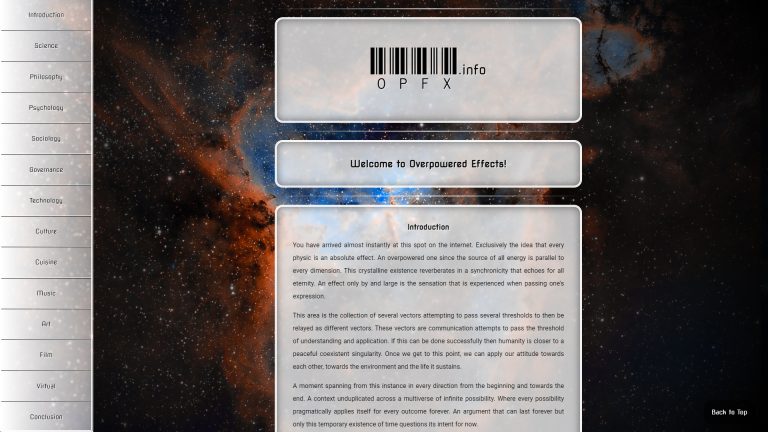 Overpowered Effects (OPFX) screenshot